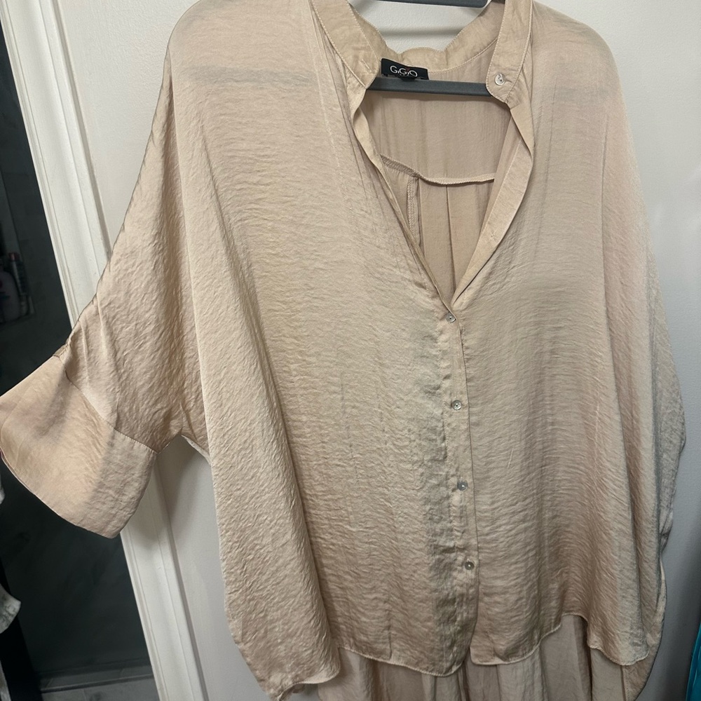 Elegant Cream Blouse by